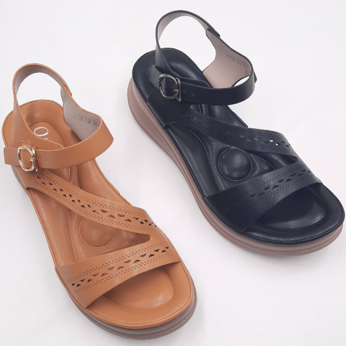 Otha Shoes - Wedges Sandal Wanita - H736 OWK