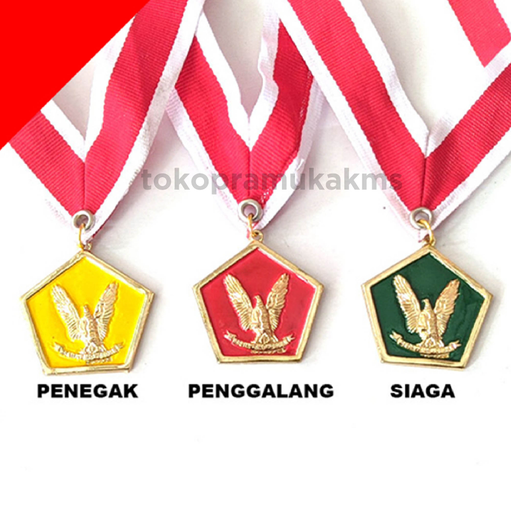 Kalung garuda Pramuka Cor Medali  Garuda siaga Penggalang Penegak