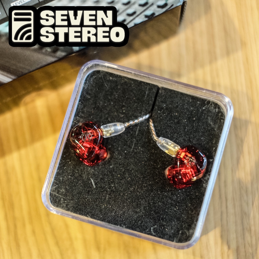Pi Phi 3.14 audio DR2 IEM In Ear Monitor - Red