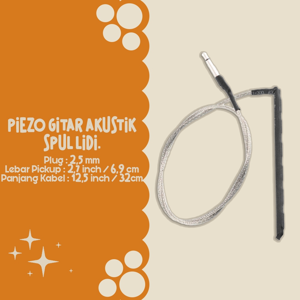 Spul Lidi Piezo Equalizer Gitar