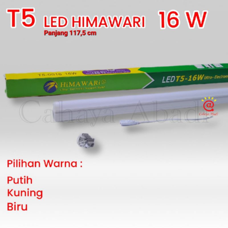 Himawari Lampu T5 LED 16W 16 Watt Putih Kuning Daylight Warm White