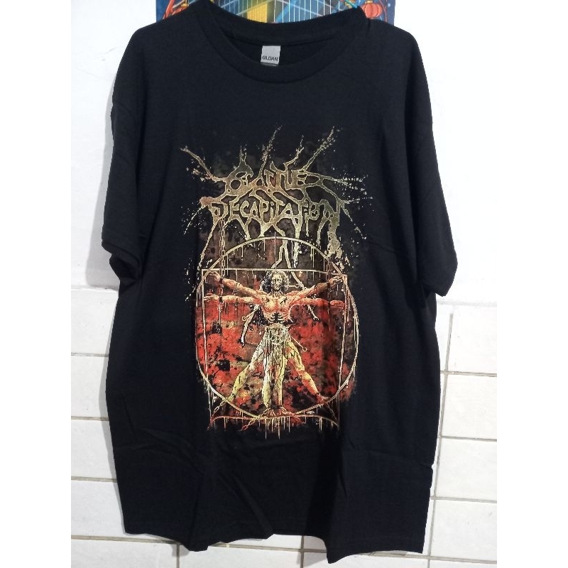 Tshirt Cattle Decapitation - Vitruvian - L