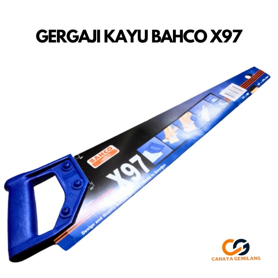 BAHCO X97 - GERGAJI KAYU BAHCO 19 INCH - BAHCO HANDSAW X97 CHY