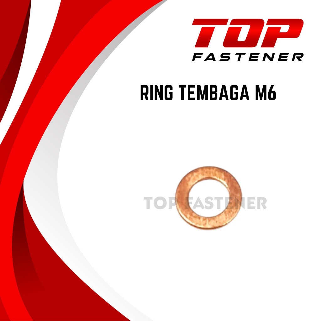 RING HEAD TEMBAGA M6