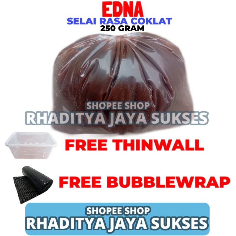 

Selai Filling Rasa Coklat 250gr Repack Premium Edna