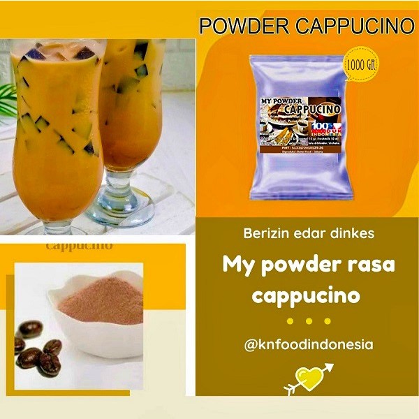 

Bubuk Cappucino 1Kg - Powder Cappucino Kualitas Special Langsung Produsen BestSeller Cappucino