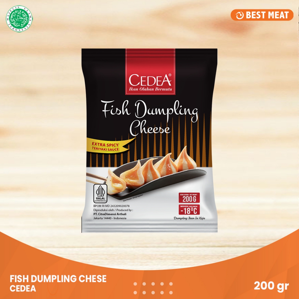 

CEDEA Fish Dumpling Cheese 200gr