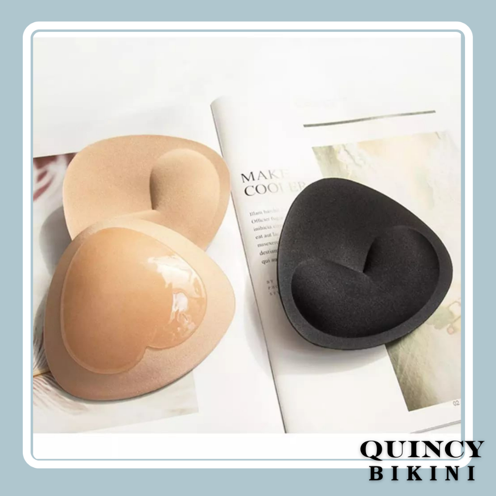 [QUINCY BIKINI] 4010 Swimsuit Bikini Push-up Pad Bra Pads Magic Sponge Breast Pad Volume Up Invisibl