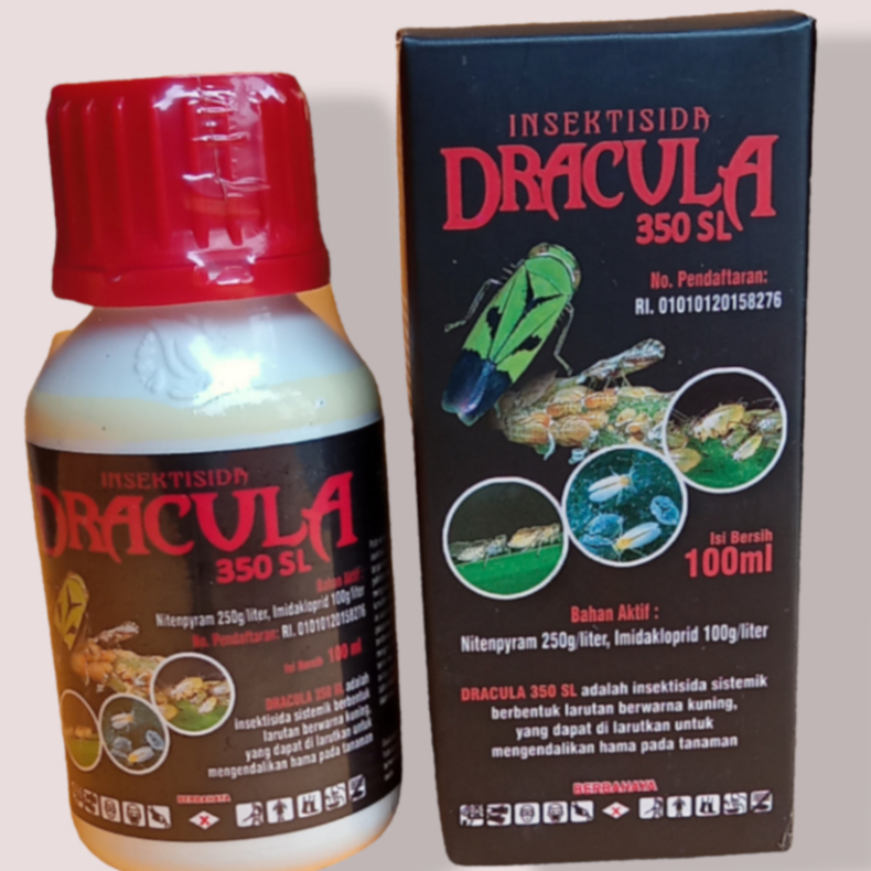 INSEKTISIDA DRACULA 350 SL 100 ML - NITENPYRAM + IMIDAKLOPRID