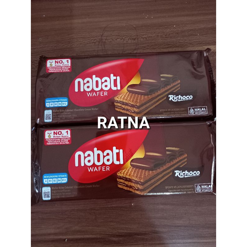 

NABATI WAFER RICHOCO COKLAT 110gr ( BESAR)