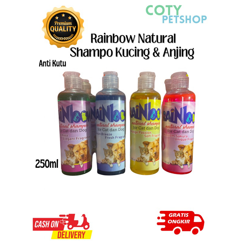 Shampo Kucing RAINBOW 250ml