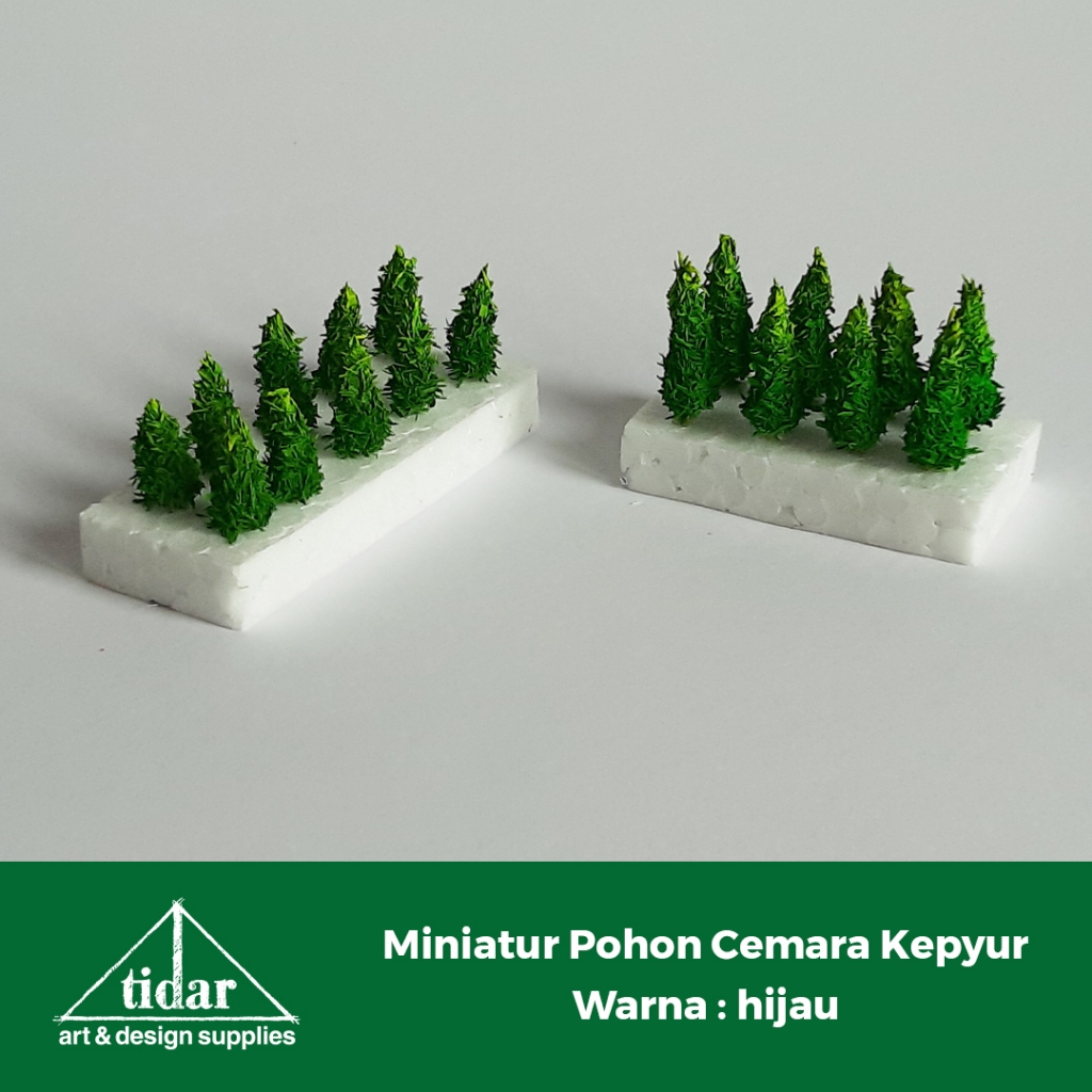

[MR] MG - Miniatur Pohon Cemara Kepyur - Maket Tanaman Pinus