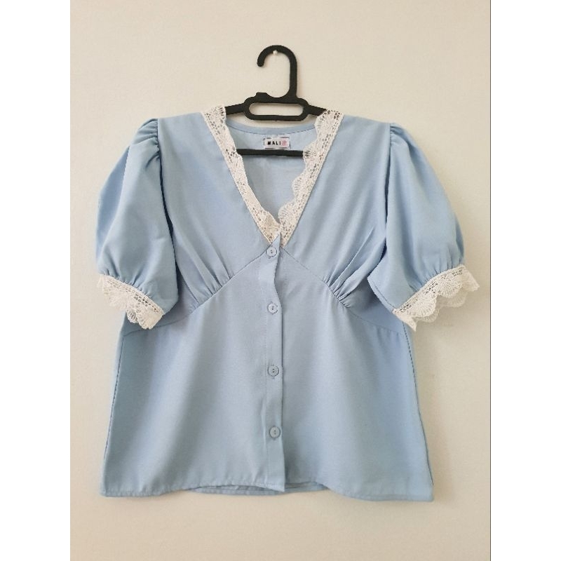 Preloved Atasan Skyblue MALI