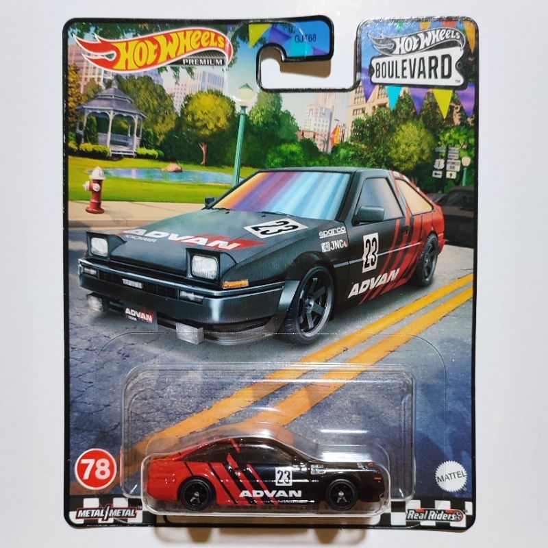 Hot Wheels Toyota AE86 Sprintet Trueno Boulevard