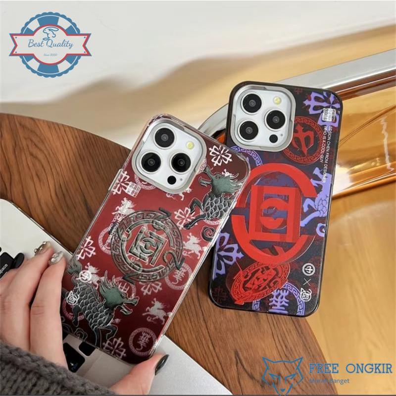 Premium Hard Case Anti FingerPrint Anti Scratch Antishock Matte Casing Tidak Bekas Jari Hp Iphone 15