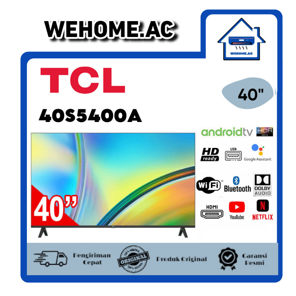 TV LED TCL 40S5400A LED TV Android TCL 40 Inch Android TV TCL