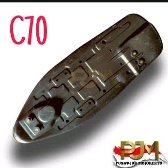 Jok Honda C70 Honda 70 Fiber Jok Fiber Jok Honda C70 Honda 70 CM CMK Sadel Sepeda Motor Plastik
