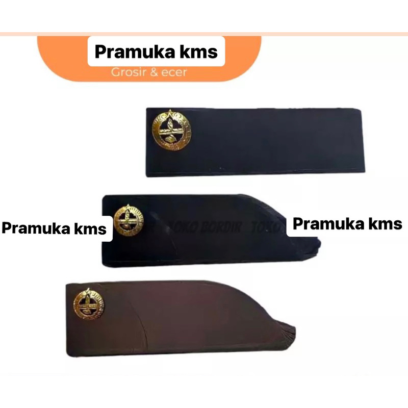 Peci pembina Pramuka Putra Putri songkok Pembina guru pramuka