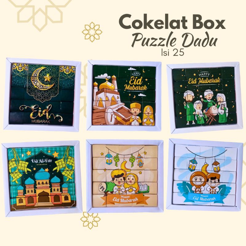 

Cokelat Lebaran Mini Dadu isi 25