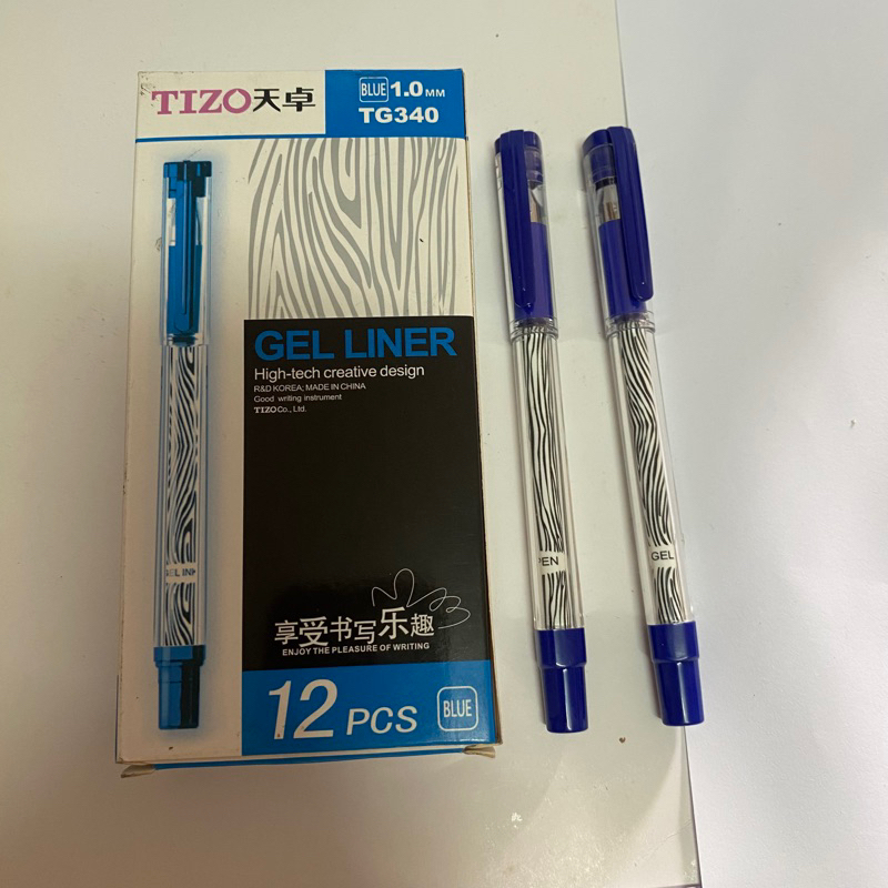 

pena tizo TG340 1.0 mm / pena Gel liner / pena tanda tangan