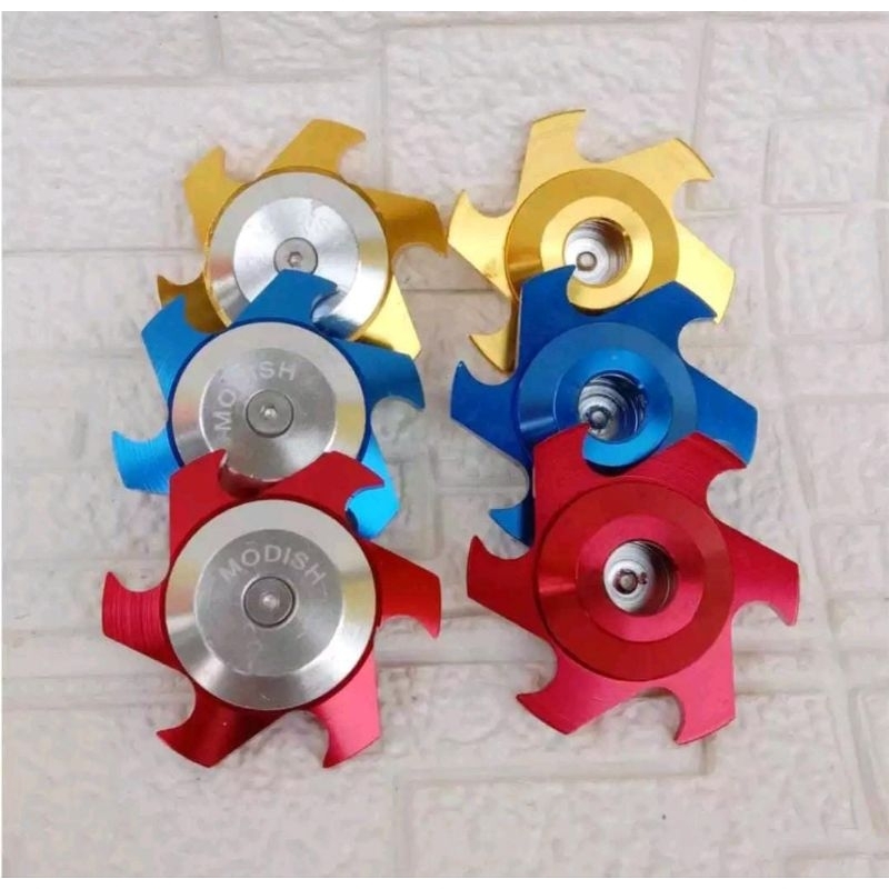 Jalu As Roda Belakang Model Bintang Gasing Full CNC Universal Semua Motor