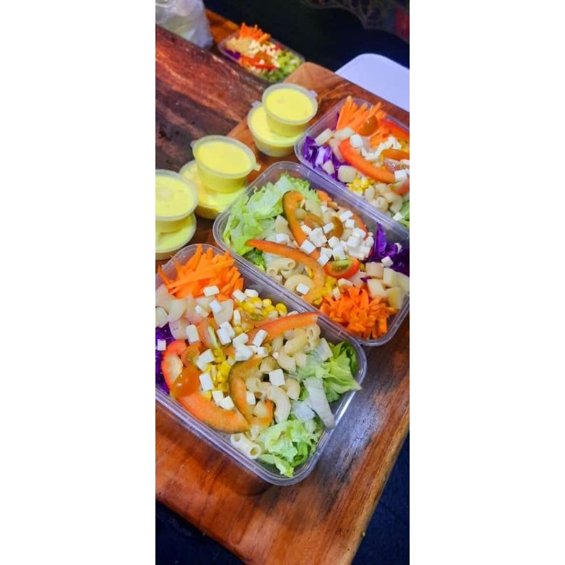 

salad sayur dressing honey lemon