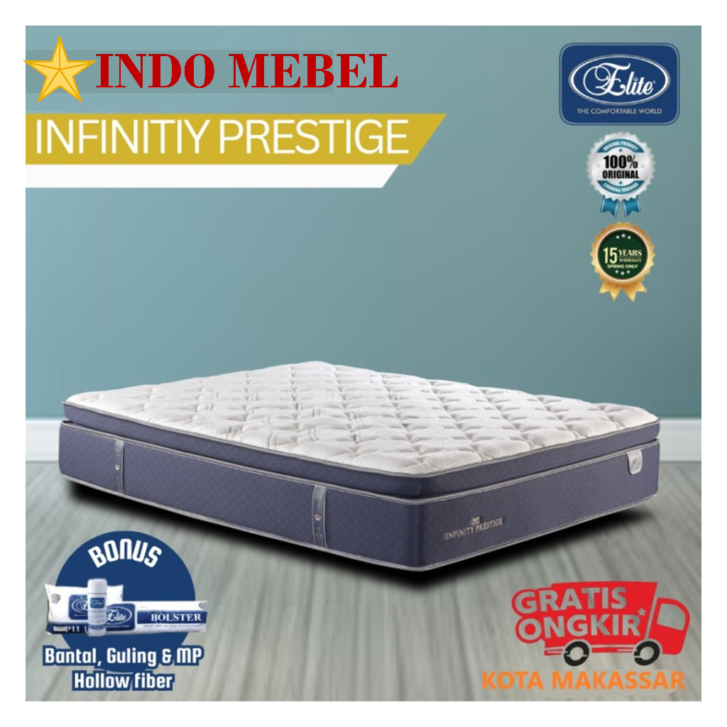 Kasur Infinity Prestige Elite Pocket Spring Springbed (Matras Only) READY MAKASSAR PROMO MURAH