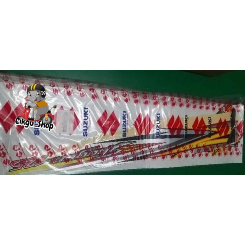 Striping Shogun FD Sp 125cc, Merah Kuning Original SGP 100%