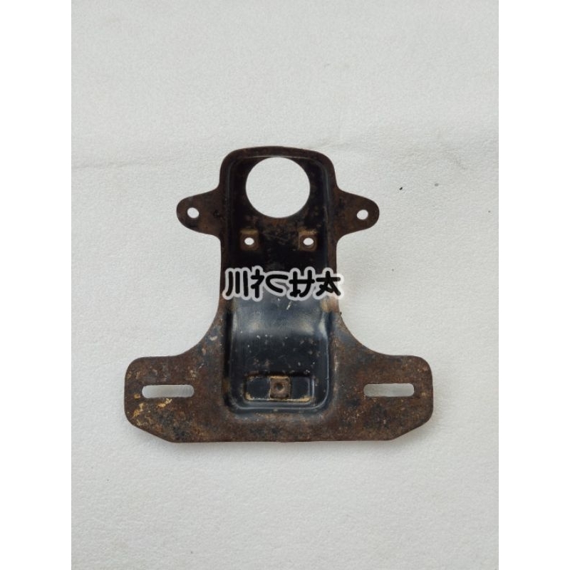 Bracket besi dudukan lampu stop lamp belakang dan plat nomor Honda C700 C800 Super cup original