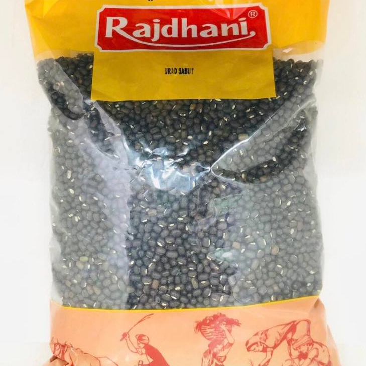 

BLACK URAD SABUT RAJDHANI 1KG / Black Urad Dall Whole