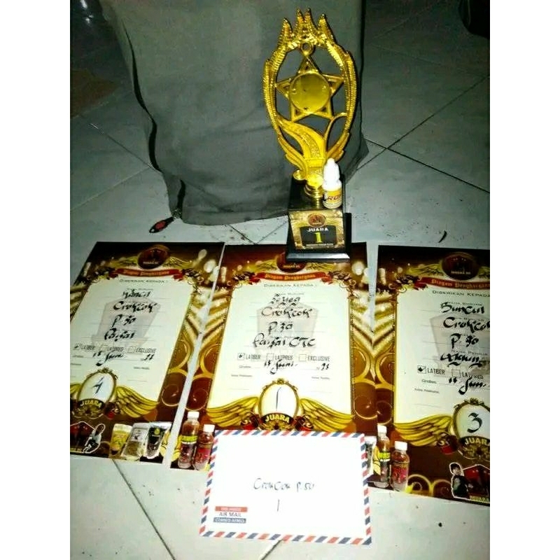 doping/suplemen lomba burung trucuk