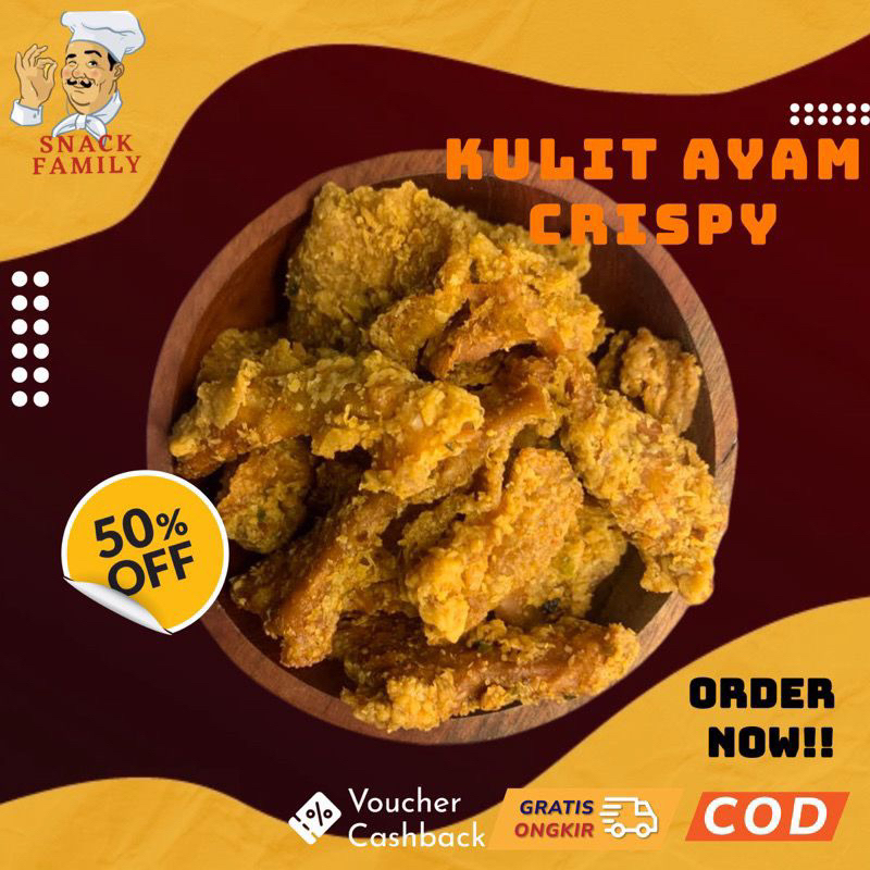 

KULIT AYAM CRISPY | KULIT AYAM PEDAS DAUN JERUK