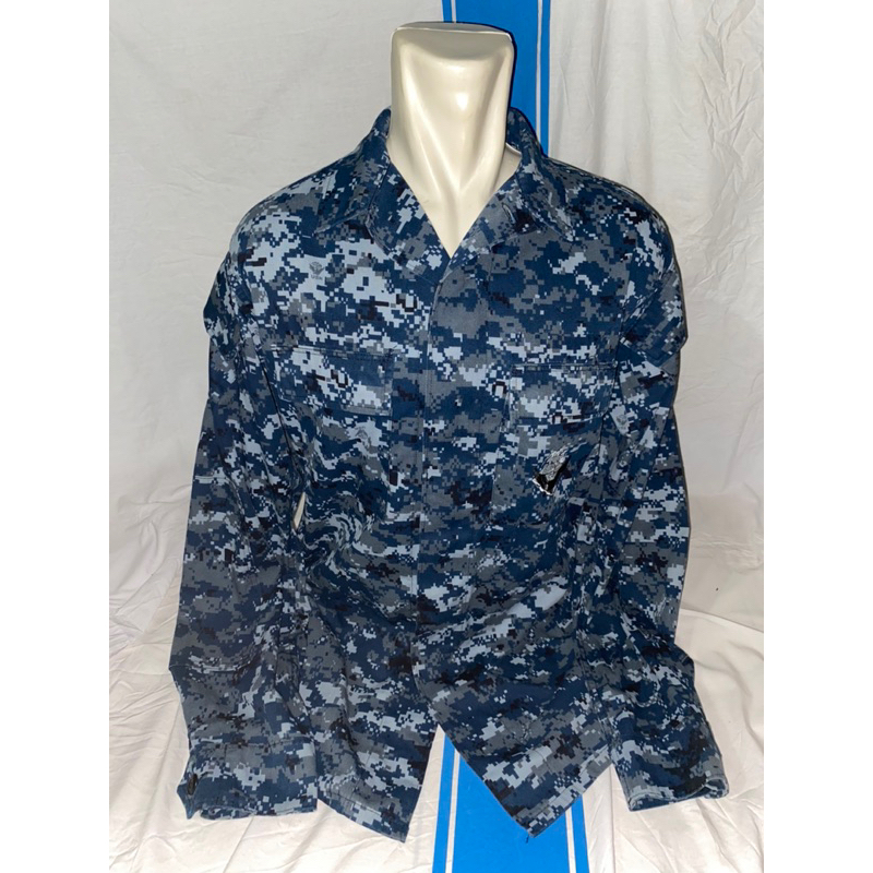 Kemeja BDU PDL Loreng digital US Navy Angkatan Laut Amerika (3)