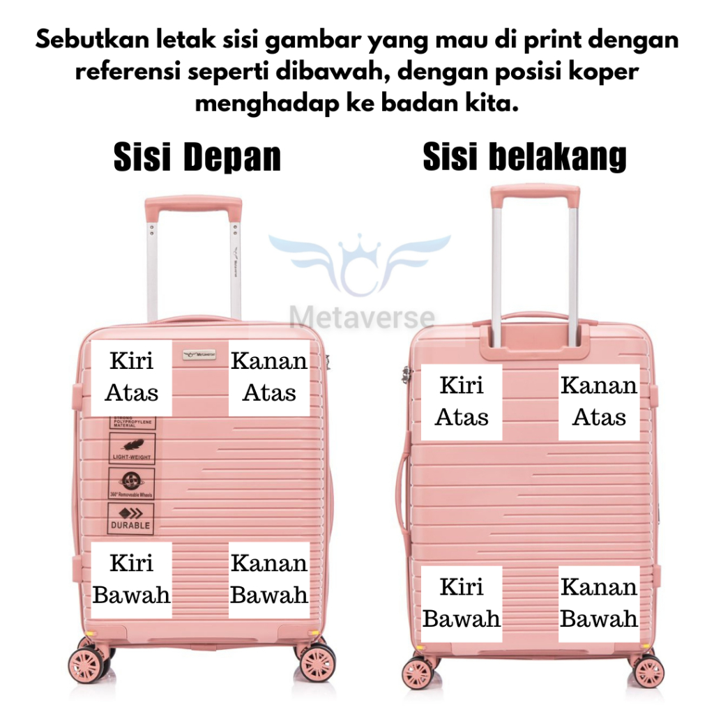 Jasa Printing Koper No Custom