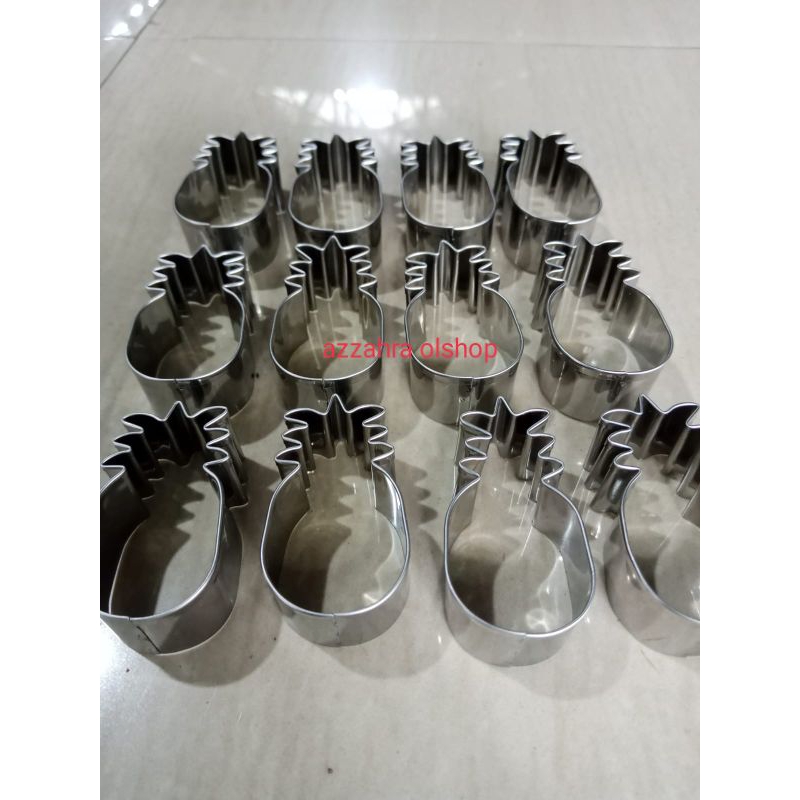 cetakan kue nastar tema nanas