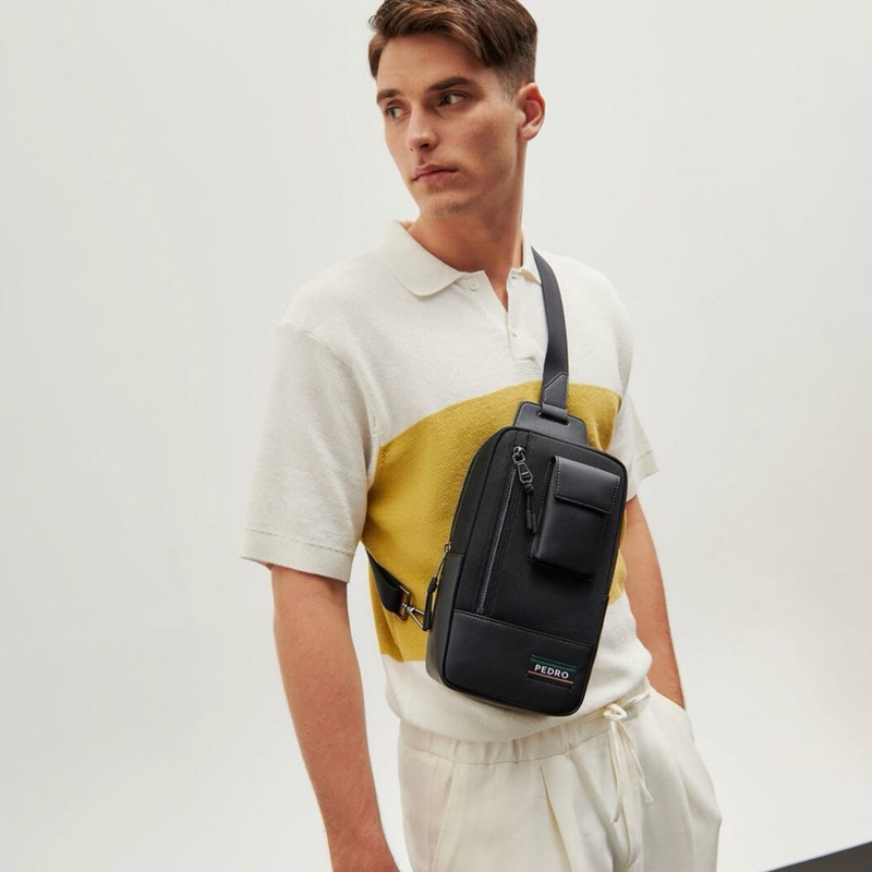 [ ESPANOLASZ ]Ready PEDRO Man Bag sale 100% original store