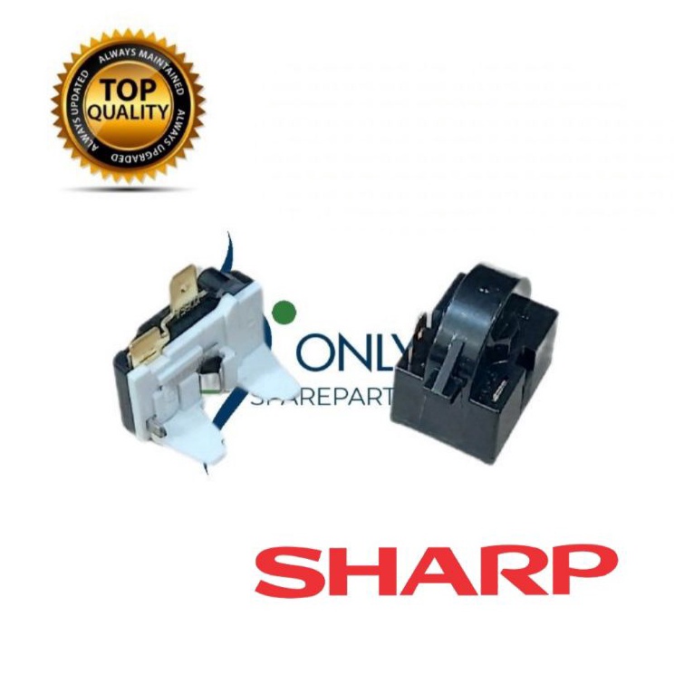 BFz Relay Ptc Overload Lemari pendingin  showcase Sharp