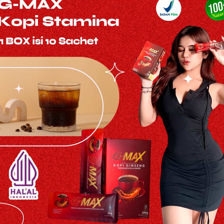 

Jangan Sampai Kehabisan TERLARIS GMAX COFFE KOPI GINGSENG PENAMBAH STAMINA PRIA DEWASA ORIGINAL BPOM DENGAN STIKER BARCODE ASLI