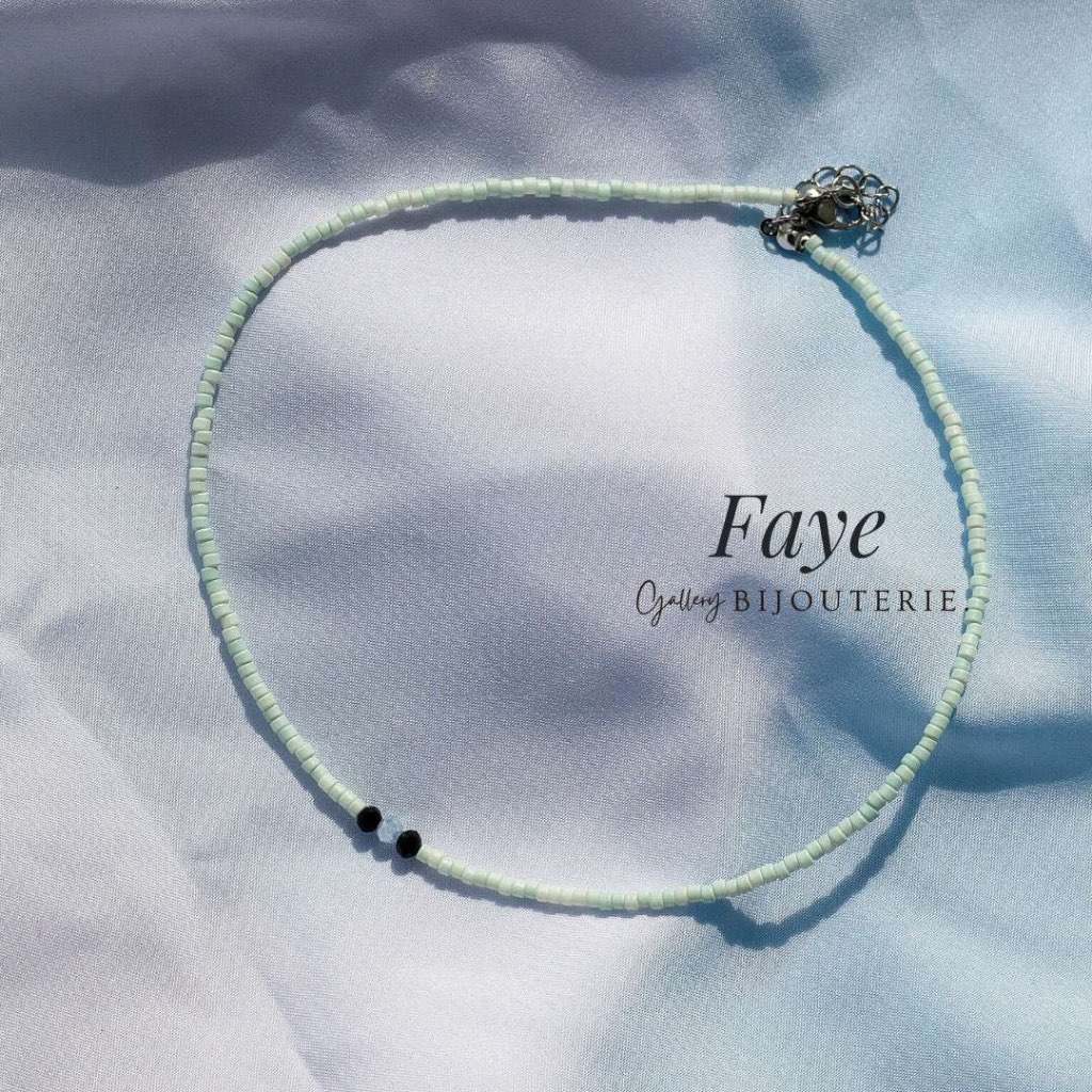 Gallerybijouterie - FAYE Necklace | beads necklace | kalung manik-manik | kalung korea