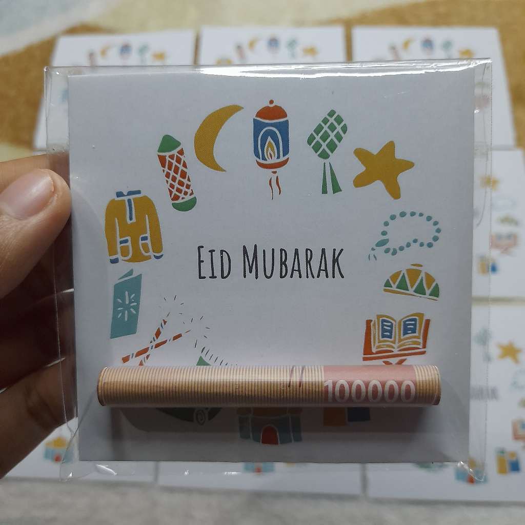 

Amplop Unik Lebaran Lucu 2025 Model Gulung Sedotan