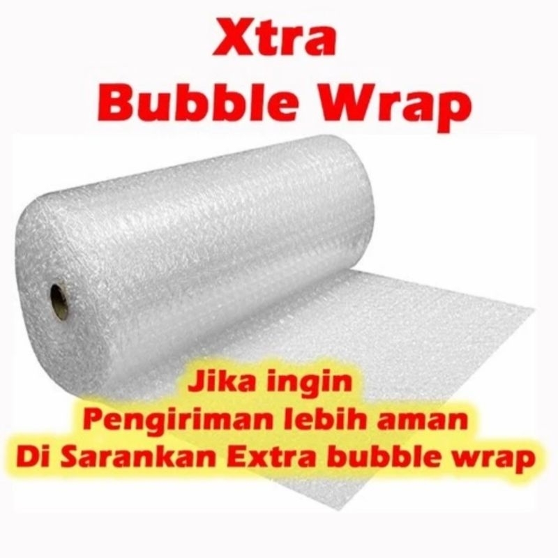 

packing tambahan bubble warp