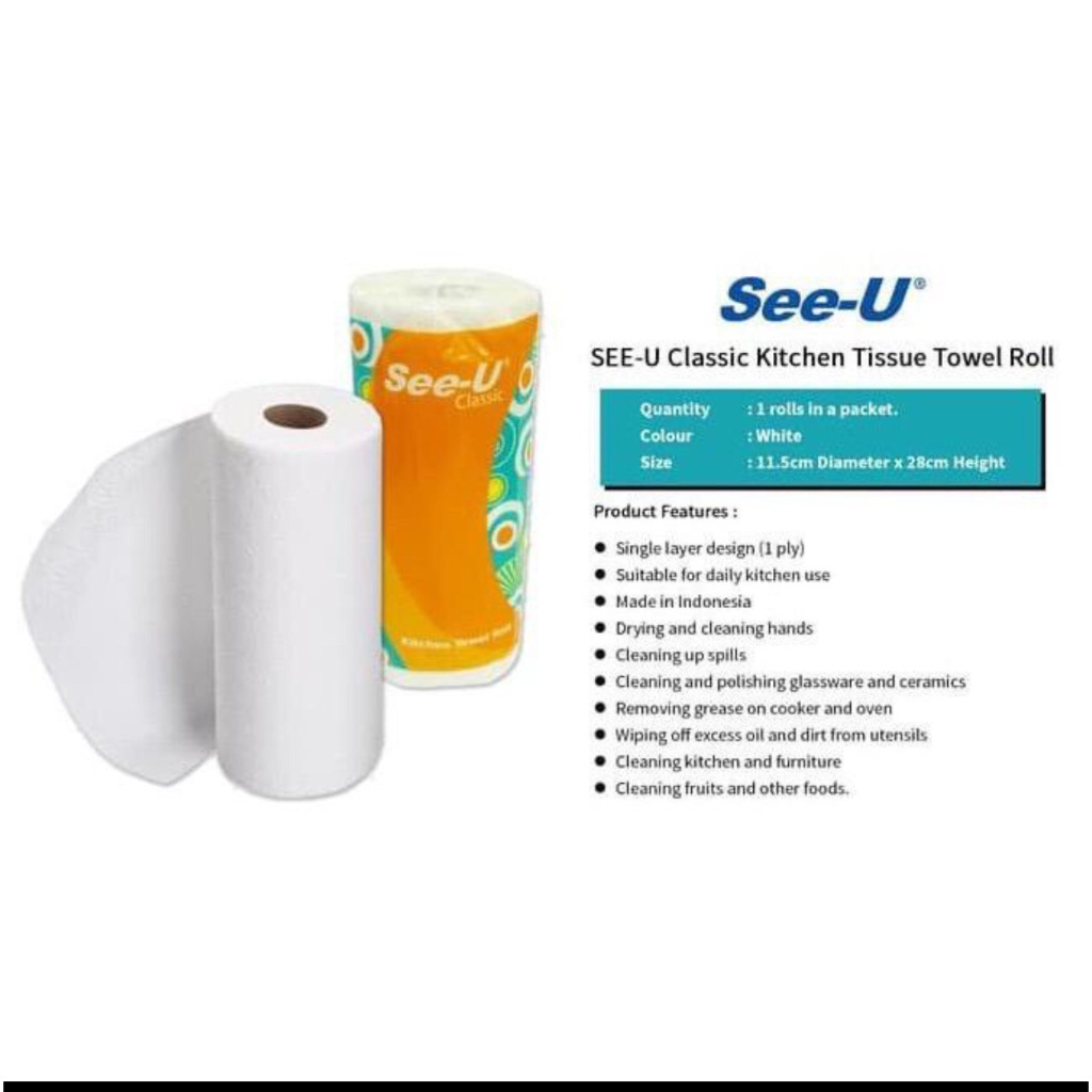 TISSUE DAPUR KITCHEN ROLL SEE U