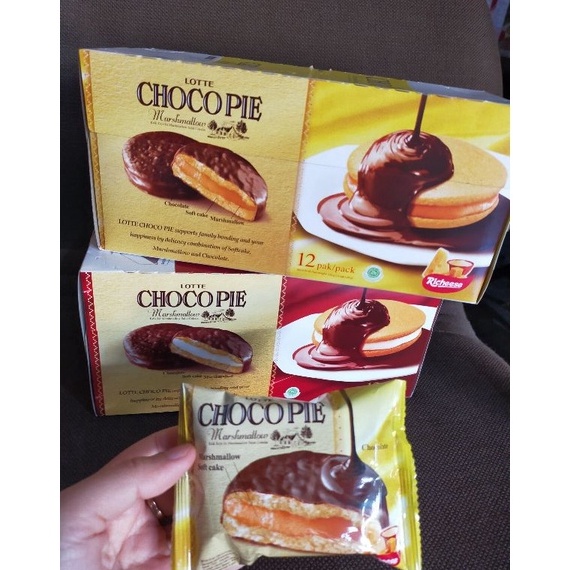 

GROSIR Lotte Choco Pie Marshmallow 12x28gr