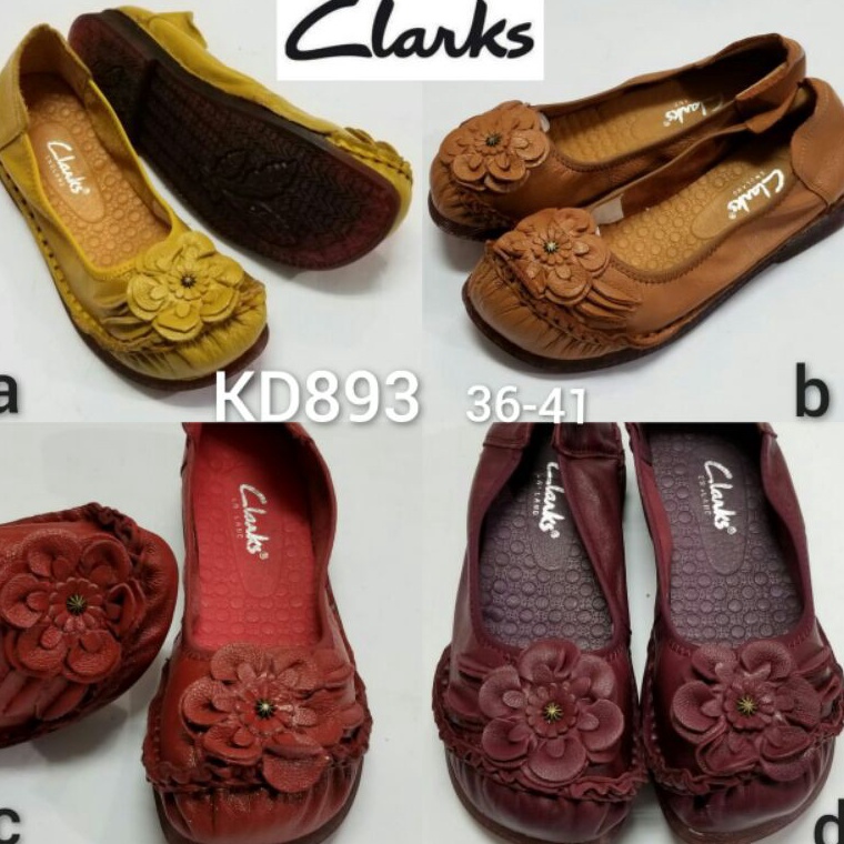 Koleksi Terbaru SEPATU KULIT WANITA CLARKS KD 893  SEPATU CLARKS  SEPATU KANTOR