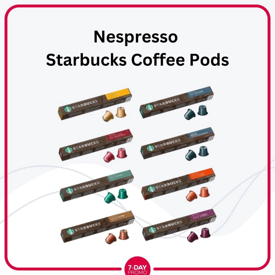 

STARBUCKS Nespresso 1 Capsules Ready Stock 1 Original