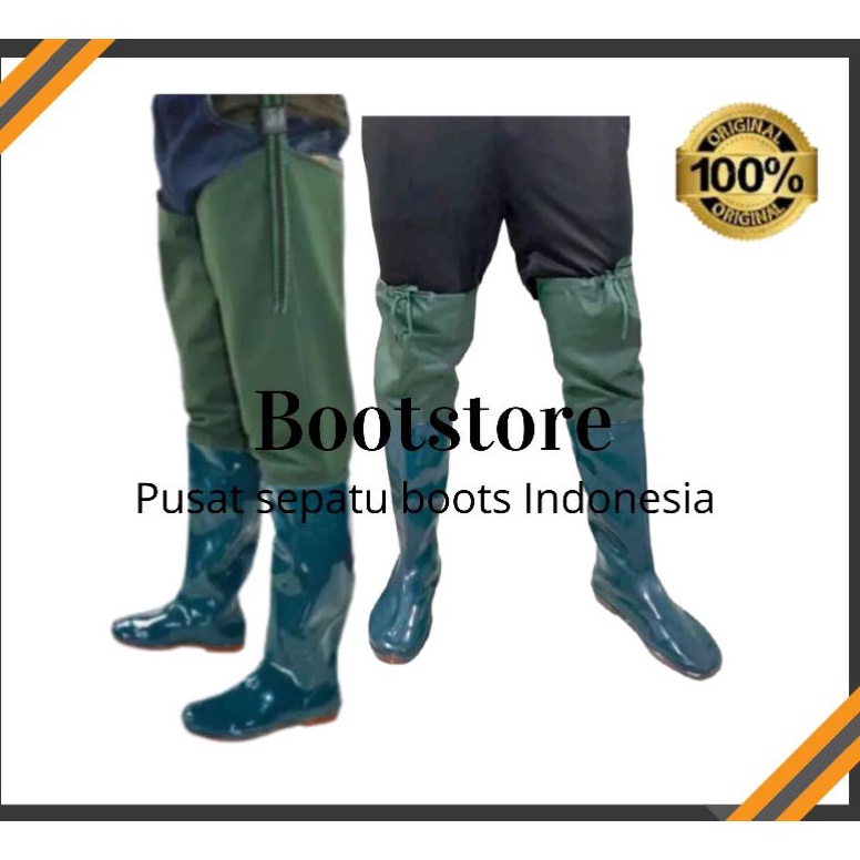BEST SELLER Sepatu Boot Panjang petani Sepatu sawah Sepatu karet Sepatu pertanian boot sawah anti ai
