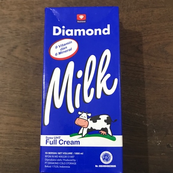 

XC26619 Susu UHT Milk Full Cream Diamond 1Ltr 1ml