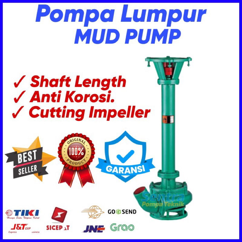 Pompa celup sedot lumpur Submersible Pump MUD PUMP 4inch 10Hp