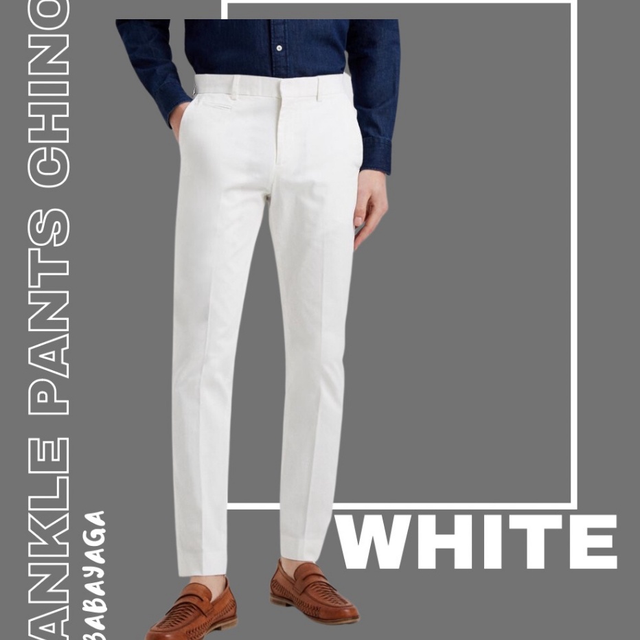 MEGA SALE BABAYAGA CELANA ANKLE PANTS PRIA SLIM FIT CELANA CHINO ANKLE PANTS PRIA CELANA ANKLE PANTS