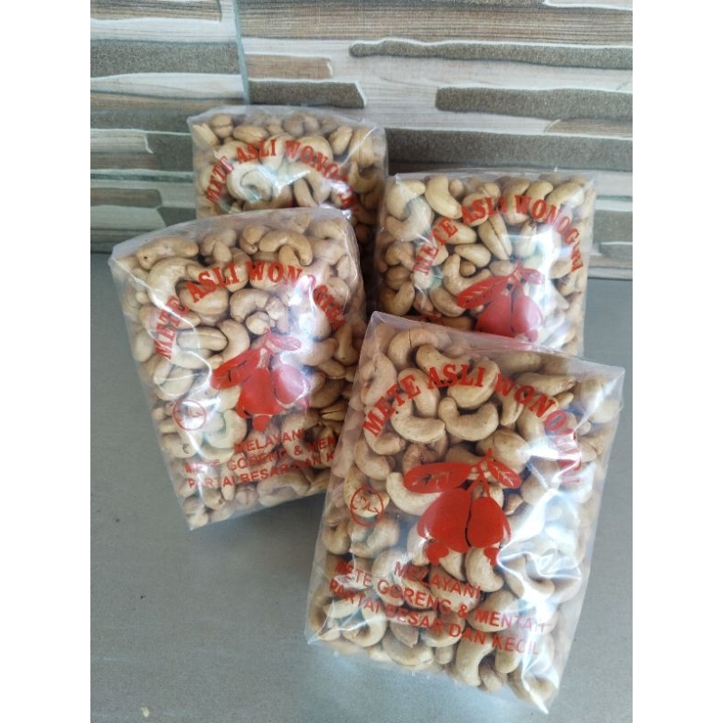 

PROMO!!!! Kacang Mete/ Kacang Mede Asli Wonogiri Goreng 500gr